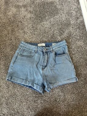 PacSun Light Blue Denim Mom Shorts
